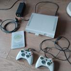 XBOX 360 incl 2 controllers, kabels, boekje i. Goede werkend, Vanaf 12 jaar, 2 spelers, Gebruikt, Ophalen of Verzenden