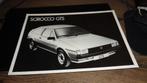 GROTE  Dealerkaart  (A4)  VW  SCIROCCO  GTS, Verzenden, Gelezen, Volkswagen