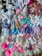 Diverse poppenspullen en popje, Overige materialen, Gebruikt, Ophalen of Verzenden, Roze