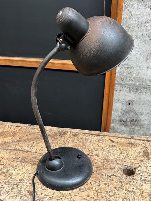 Kaiser Idell Model 6551 originele bureaulamp, Huis en Inrichting, Lampen | Tafellampen, Zo goed als nieuw, 50 tot 75 cm, Metaal