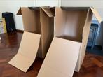 Garderobe verhuisdozen 2 stuks, Doe-het-zelf en Verbouw, Kratten en Dozen, Ophalen, Zo goed als nieuw, Doos, 35 tot 50 cm