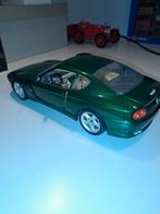 Ferrari 456gt groen ., Hobby en Vrije tijd, Modelauto's | 1:18, Ophalen of Verzenden, Zo goed als nieuw, Bburago