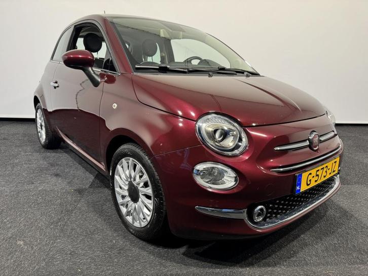 Fiat 500 0.9 TwinAir T Lounge Panoramadak Carplay, Auto's, Fiat, ABS, Airbags, Airconditioning, Android Auto, Bluetooth, Cruise Control