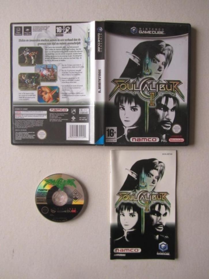 Soul Calibur Soulcalibur 2 Nintendo Gamecube, Spelcomputers en Games, Games | Nintendo GameCube, Vechten, 2 spelers, Vanaf 12 jaar