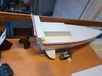 Houten boot + waterskieer, Ophalen of Verzenden, Gebruikt