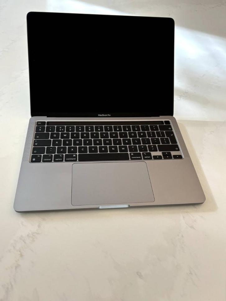 MacBook Pro 13" (M1, 2020) Touch Bar – 256GB – 98% batterij, Computers en Software, Apple Macbooks, Zo goed als nieuw, MacBook Pro