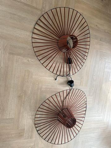 2 x Hoedlamp - roodbruin 80cm beschikbaar voor biedingen