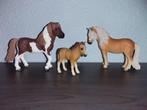 Schleich familie hengst merrie en veulen set paarden, Ophalen of Verzenden, Zo goed als nieuw