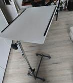 flexibele laptoptafel op wielen., Computers en Software, Laptoptafels, Ophalen of Verzenden