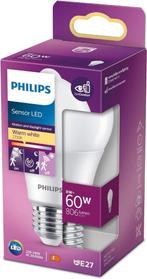 Philips sensor lamp. Led motion daylight warm white 2700K, 30 tot 60 watt, Led-lamp, Nieuw, E27 (groot)