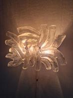 Kalmar ijskristallen wandlamp, Ophalen, Zo goed als nieuw, Glas, Vintage, design, retro