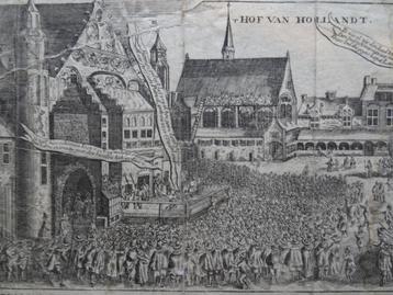 Ets Joh van Oldenbarneveld sterft vaderland J. Luyken 1730 beschikbaar voor biedingen