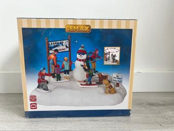 Lemax Learning To Ski 44763 - zeldzaam beschikbaar voor biedingen