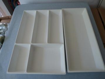 Bestekbak/bak voor keukengerei, wit, 52x50 cm Nieuw van Ikea beschikbaar voor biedingen