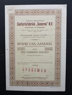 Confectiefabriek "Someren" - Someren 1947, Verzenden, 1920 tot 1950, Aandeel