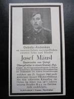 WO2 bidprentje Grenadier Sturmabzeichen KVK Ostmedaille 1944, Verzamelen, Militaria | Tweede Wereldoorlog, Verzenden, Landmacht