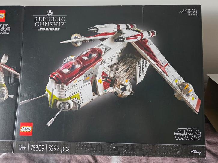 Lego ucs 75309 starwars., Kinderen en Baby's, Speelgoed | Duplo en Lego, Zo goed als nieuw, Ophalen of Verzenden