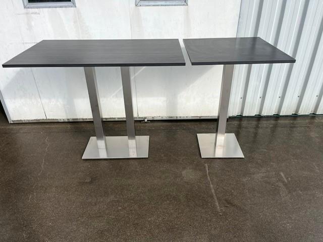 7 horeca restaurant cafe mancave kantine sta tafels 140x80, Antiek en Kunst, Antiek | Meubels | Tafels, Ophalen