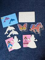 Strijkkralen figuren en planken met voorbeelden, Ophalen of Verzenden, Zo goed als nieuw