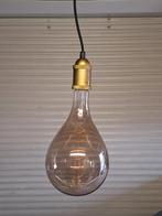 Dimbaar plafondlamp met bevestigingsonderdelen, Huis en Inrichting, 50 tot 75 cm, Ophalen of Verzenden, Zo goed als nieuw, Glas