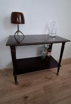 Verrijdbare trolleywagen Franse rolwagen Drankenwagen Bar, Ophalen, Gebruikt, Overige houtsoorten, 50 tot 100 cm