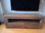 TV meubel, Huis en Inrichting, Ophalen, Teakhout, Zo goed als nieuw, Minder dan 100 cm