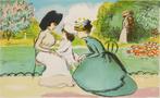 Kees van Dongen (1877) Kleur Lithografie " Le Parc " Ges Gen, Antiek en Kunst, Ophalen of Verzenden