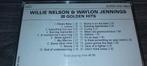 Willie Nelson & Waylon Jennings - 20 Golden Hits, Cd's en Dvd's, Cd's | Country en Western, Ophalen of Verzenden, Zo goed als nieuw