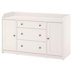 IKEA HAUGA Buffetkast, wit, 140x84 cm - dressoir, Huis en Inrichting, Kasten | Buffetkasten, Ophalen, 100 tot 150 cm, IEKA, Minder dan 100 cm