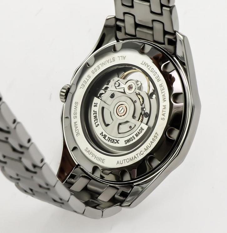 Murex Zwitserse Automatisch Horloge - Staal en splinternieuw, Sieraden, Tassen en Uiterlijk, Horloges | Heren, Nieuw, Polshorloge