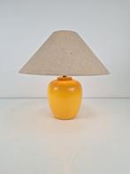 Vintage jar tafellamp keramiek Verona Geel Habitat '80 Lamp, Overige materialen, N, N, Vintage