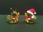 Happy Ducks - Kerstman & Rendier (zonder doos & certificaat), Verzamelen, Swarovski, Ophalen of Verzenden, Zo goed als nieuw, Figuurtje