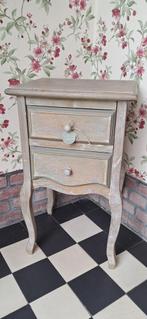 Leuk landelijk nachtkastje lade beige grijs, Gebruikt, Minder dan 45 cm, Hoofdstraat 15, Il fienile