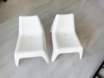 2x Ikea VÅGÖ tuin stoelen wit, Tuin en Terras, Tuinstoelen, Ophalen