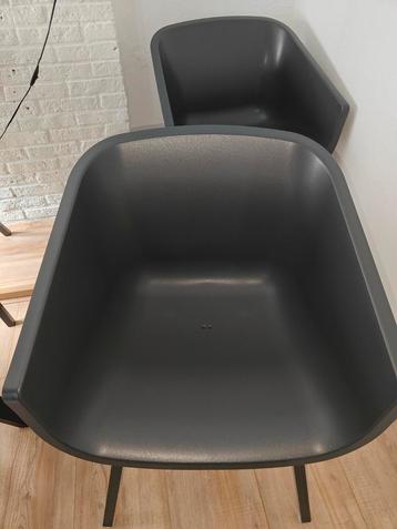Zwarte Kuipstoelen - Set van 4 - Binnen/Buiten beschikbaar voor biedingen