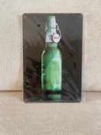 Wanddecoratie metalen wandborden grolsch, Ophalen of Verzenden, Nieuw, Reclamebord, Plaat of Schild