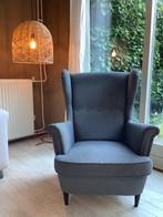 IKEA strandmon oorfaulteuil, Huis en Inrichting, Fauteuils, Ophalen, Hout, Gebruikt, 75 tot 100 cm