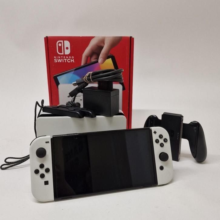 Nintendo Switch Oled | Incl garantie, Spelcomputers en Games, Spelcomputers | Nintendo Switch, Zo goed als nieuw