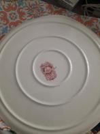 Taartschaal Old England rood Engels Servies, Ophalen of Verzenden