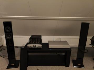 Millon Cobra I, prachtige zuilspeakers, pianolak beschikbaar voor biedingen