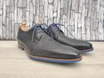 Floris van Bommel stingray herenschoenen - Mt 42 (8), Kleding | Heren, Schoenen, Verzenden, Zwart, Floris van Bommel, Zo goed als nieuw