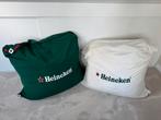 Heineken zitzakken, Huis en Inrichting, Zitzakken, Ophalen, Zo goed als nieuw, Wit, Zitzak