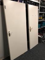 2 opdekdeuren, Ophalen, Gebruikt, Binnendeur, Minder dan 200 cm