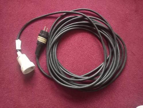 verlengsnoer 10 meter, met RA tot 16 Amp., Doe-het-zelf en Verbouw, Elektra en Kabels, Gebruikt, Kabel of Snoer, Ophalen of Verzenden