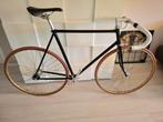 Vintage Gazelle Campagnolo baanfiets fixed gear piste fiets., 55 tot 59 cm, Ophalen