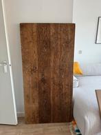 Red oak wooden top (table top), Ophalen, Minder dan 25 mm, Zo goed als nieuw, Plank