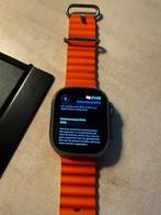 Apple Watch Ultra 2 (49mm) - Oranje Ocean Band - LTE, Sieraden, Tassen en Uiterlijk, Smartwatches, Afstand, IOS, Oranje, Ophalen of Verzenden