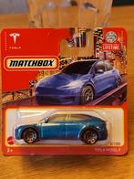 Matchbox Tesla Model Y BLAUW, Hobby en Vrije tijd, Modelauto's | Overige schalen, Ophalen of Verzenden, Zo goed als nieuw