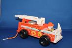 Vintage Fisher-Price nr. 720 Fire Engine brandweer 1968. 6C4, Gebruikt, Ophalen of Verzenden