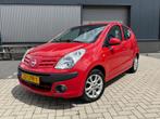 Nissan Pixo 1.0 50KW 5D 2010 Rood airco electr. Paket, Auto's, Voorwielaandrijving, 200 kg, 4 stoelen, Origineel Nederlands